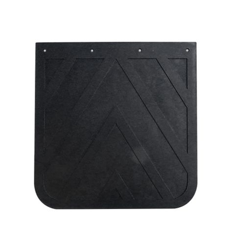 24 x 24" Black Mud Flap - Rubber