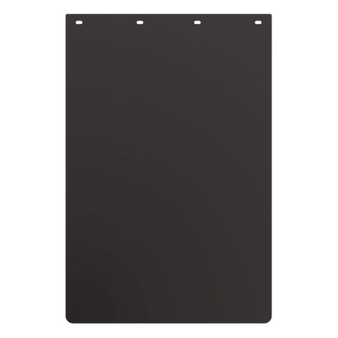 24 x 36" Black Mud Flap - Plastic