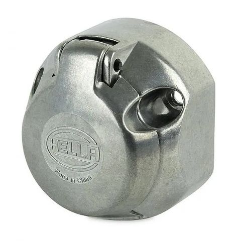 Hella 7 Pole Round Metal Socket