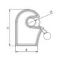 Tail Door Latch - 24mm