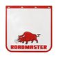 Roadmaster Rubber Mud Flaps - Red Border