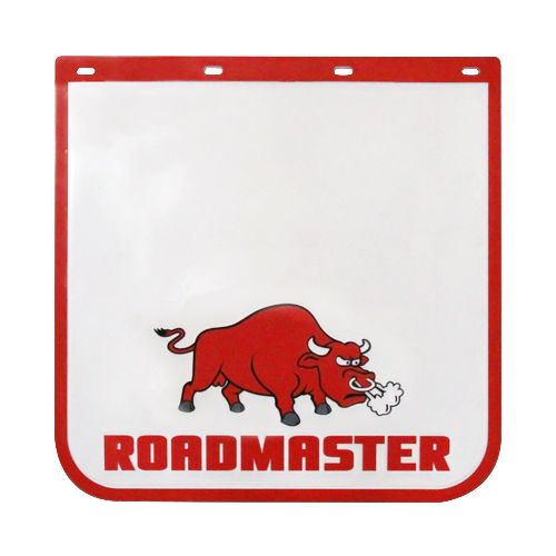 Roadmaster Rubber Mud Flaps - Red Border