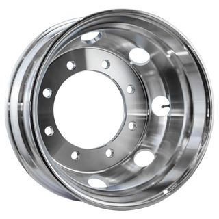 Weight Cheetah 19.5x7.5, 8 Stud, 24mm Hole, 275mm PCD, Machined Alloy Wheel