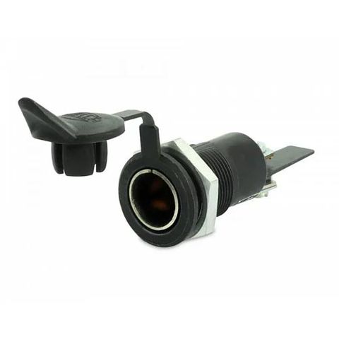 Hella 2 Pole Socket with Cover - Insulated Earth