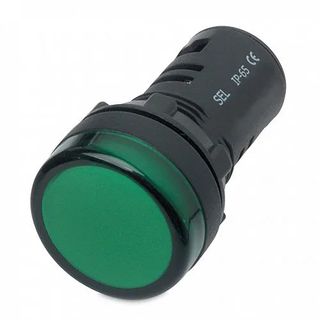 Hella LED Pilot Lamp, Green - 24 Volt