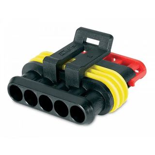 Hella Super Seal Connector - 5 Pole Plug