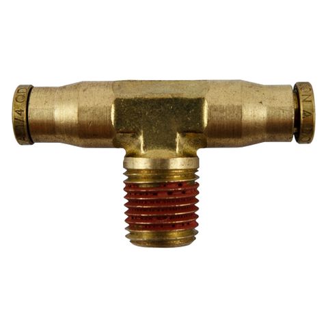 DMPB 1/4" - 1/4" NPT Male Branch Tee