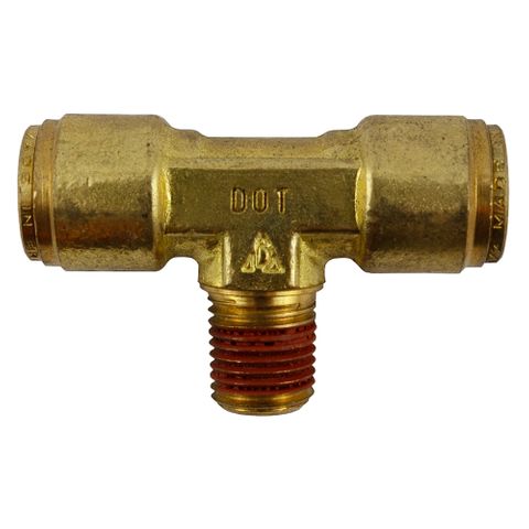 DMPB 1/2" - 1/4" NPT Male Branch Tee