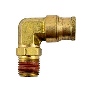 DMPL 3/8" - 1/4" NPT Male Connector 90 Elbow