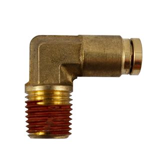 DMPL 1/4" - 1/4" NPT Male Connector 90 Elbow