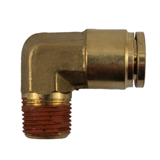 DMPL 1/2" - 3/8" NPT Male Connector 90 Elbow