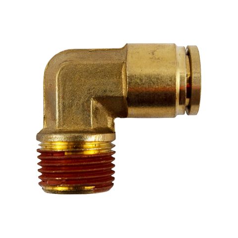 DMPL 1/2" - 1/2" NPT Male Connector 90 Elbow