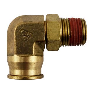 DMPLS 3/4" - 1/2" NPT Male Connector Swivel 90 Elbow