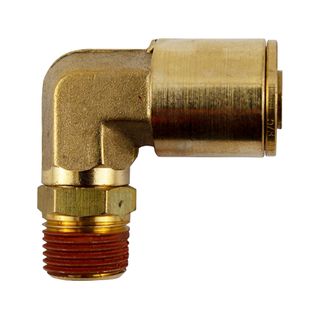 DMPLS 5/8" - 3/8" NPT Male Connector Swivel 90 Elbow