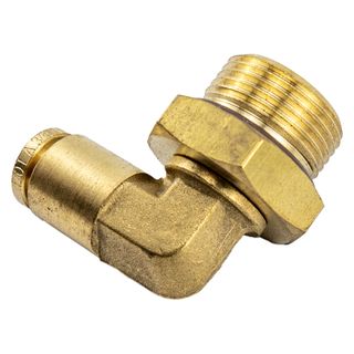 DMPLS 3/8" - M22 Male Connector Swivel 90 Elbow