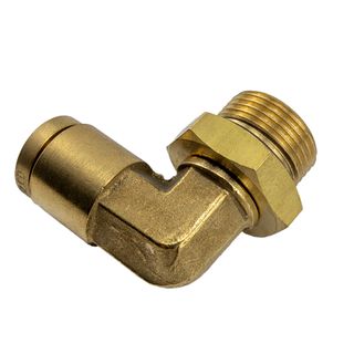 DMPLS 1/2" - M22 Male Connector Swivel 90 Elbow