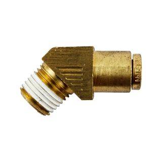 DMPL 1/4" - 1/4" NPT Male Connector 45 Elbow