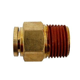 DMPC 1/2" - 1/2" NPT Male Connector Straight