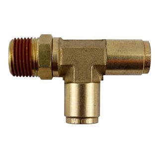 DMPDS 3/8" - 3/8" NPT Male Run Swivel Tee