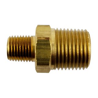 DPSM M1/2" - M1/4" Male Hex Nipple Adaptor