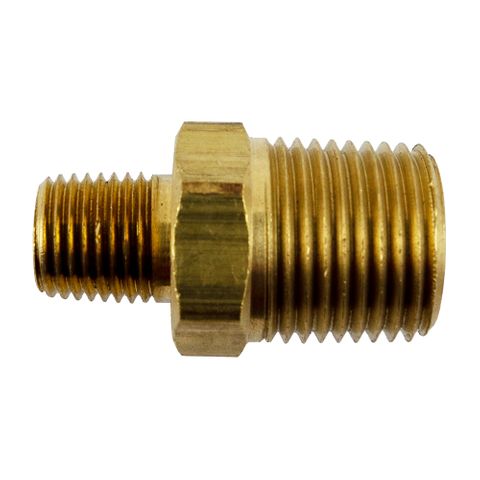 DPSM M1/2" - M1/4" Male Hex Nipple Adaptor