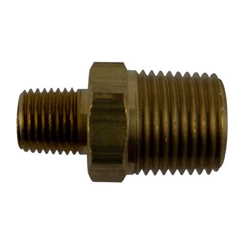 DPSM M1/2" - M1/4" Male Hex Nipple Adaptor