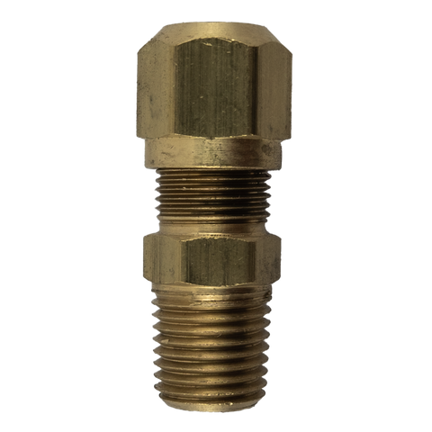 DQPC 3/8" - 1/4" NPT Compression Male Connector