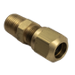 DQPC 3/8" - 1/4" NPT Compression Male Connector