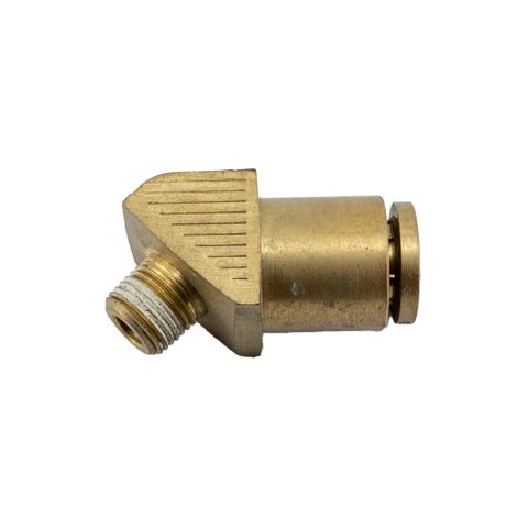 DMPL 3/8 - 1/8" NPT Male Connector 45 Elbow
