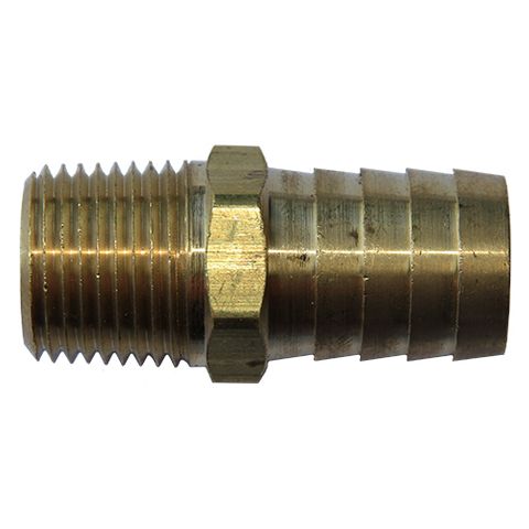 DPHTM 3/8" HT - 1/2" NPT Hose Barb Tail Straight