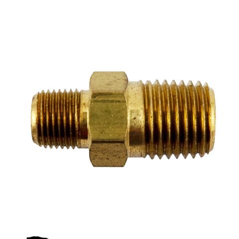 DPSM M1/8" - M1/4" Male Hex Nipple Adaptor