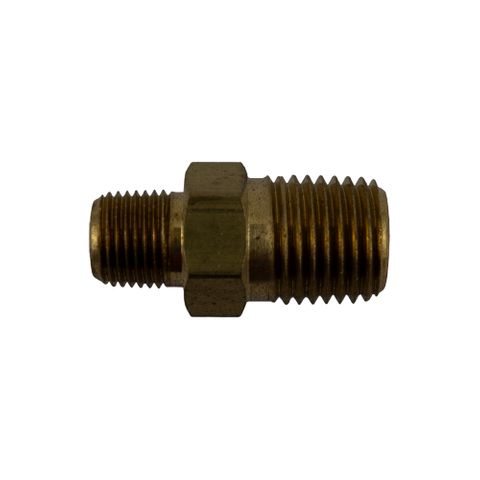 DPSM M1/8" - M1/4" Male Hex Nipple Adaptor