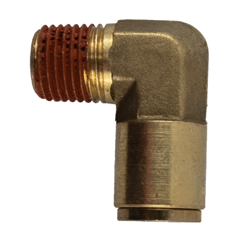 DMPL 10mm - 1/4" NPT Male Connector 90 Elbow