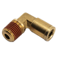 DMPL 8mm - 1/4" NPT Male Connector 90 Elbow