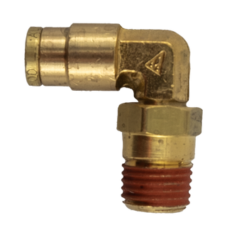 DMPLS 6mm -  1/4" NPT Male Connector Swivel 90 Elbow