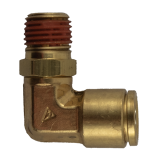 DMPLS 10mm - 1/4" NPT Male Connector Swivel 90 Elbow