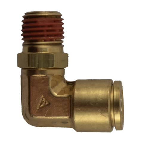 DMPLS 10mm - 1/4" NPT Male Connector Swivel 90 Elbow