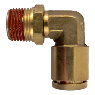 DMPLS 16mm - 1/2" NPT Male Connector Swivel 90 Elbow