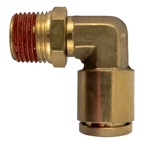 DMPLS 16mm - 1/2" NPT Male Connector Swivel 90 Elbow