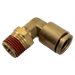 DMPLS 16mm - 1/2" NPT Male Connector Swivel 90 Elbow