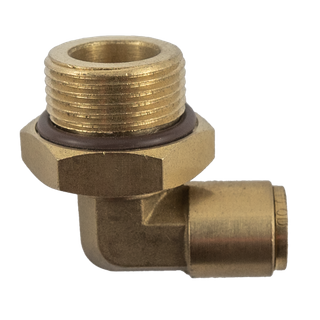 DMPLS 10mm - M22 Male Connector Swivel 90 Elbow