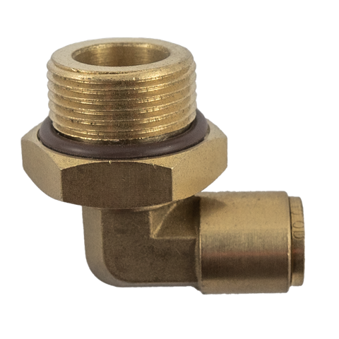 DMPLS 10mm - M22 Male Connector Swivel 90 Elbow