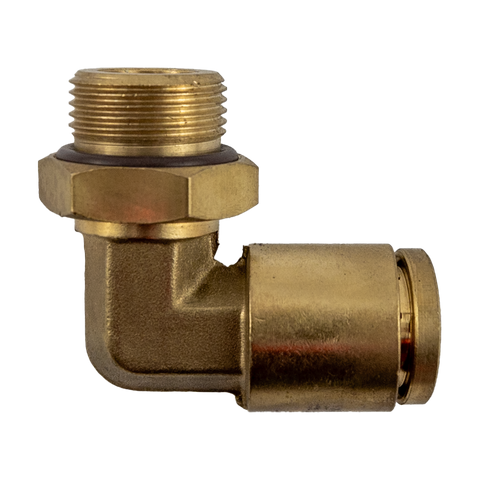 DMPLS 16mm - M22 Male Connector Swivel 90 Elbow