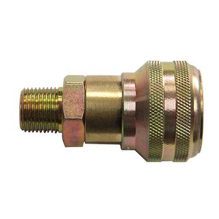 3/8" NPT - Non Sealed DAM Male Thread Air Brake Coupler