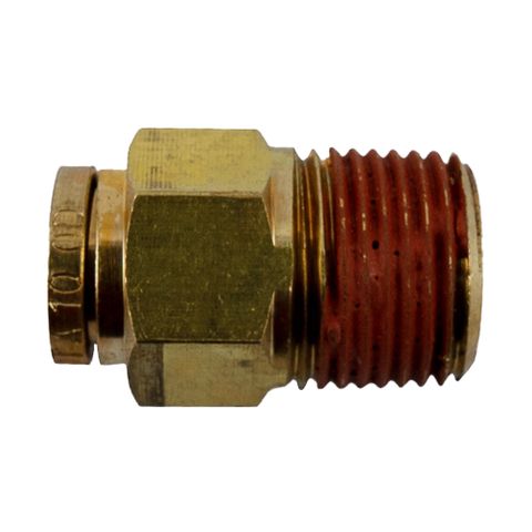 DMPC 10mm - 3/8" NPT Male Connector Straight