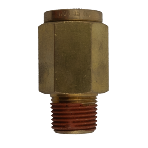 DMPC 15mm - 3/8" NPT Male Connector Straight