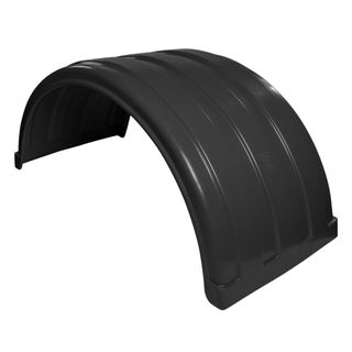 Plastic Standard Mud Guard 355/50R - Black - PL10548-70