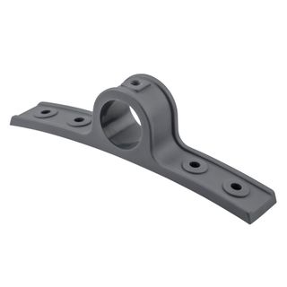 Plastic Mud Guard Mounting Saddle - Grey - PLSAD-SIL