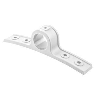 Plastic Mud Guard Mounting Saddle - White - PLSAD-WHITE