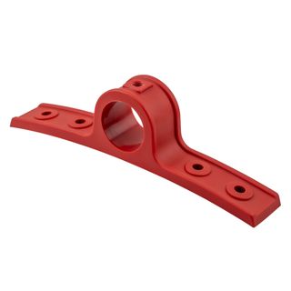 Plastic Mud Guard Mounting Saddle - Red - PLSAD-RED